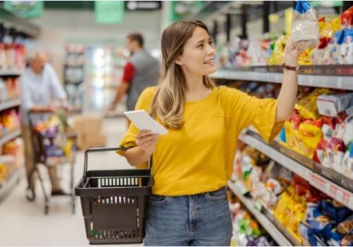 Rak Supermarket Penataan Barang jadi Efisien